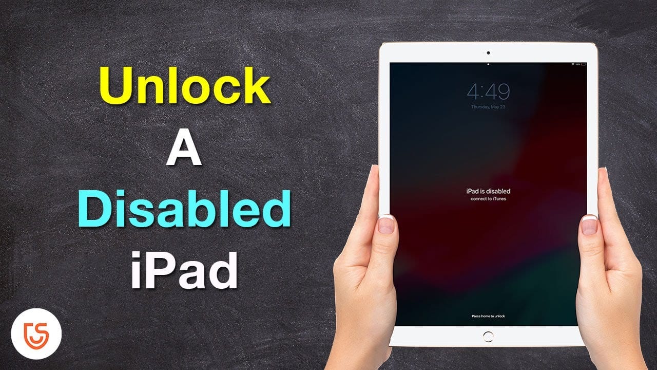How To Unlock Disabled iPad?